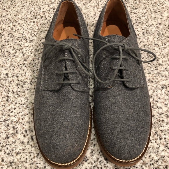 wool oxford shoes